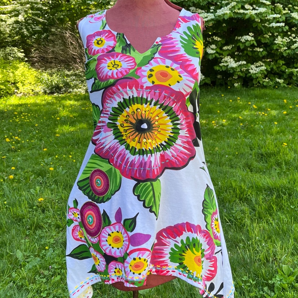 Desigual Tunic Top size medium Beach coverup